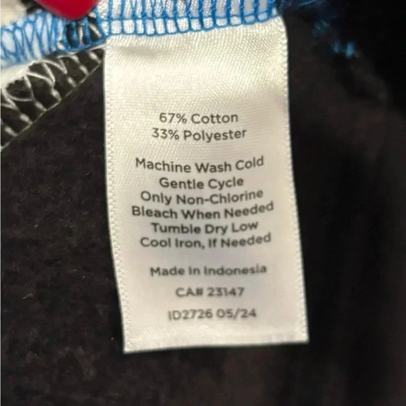 T By Talbots FRENCH TERRY COLORBLOCK MOCKNECK PULLOVER Sz Med petite - Picture 8 of 8